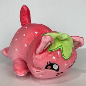 Aphmau MeeMeows Litter 2 Mystery Surprise Plush 6" Strawberry Cat